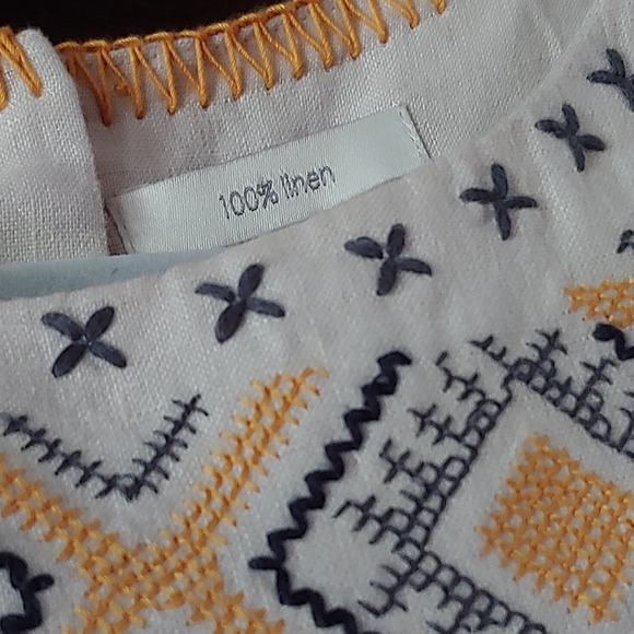 C&C California 100% Linen Dress size XS - Picture 4 of 10